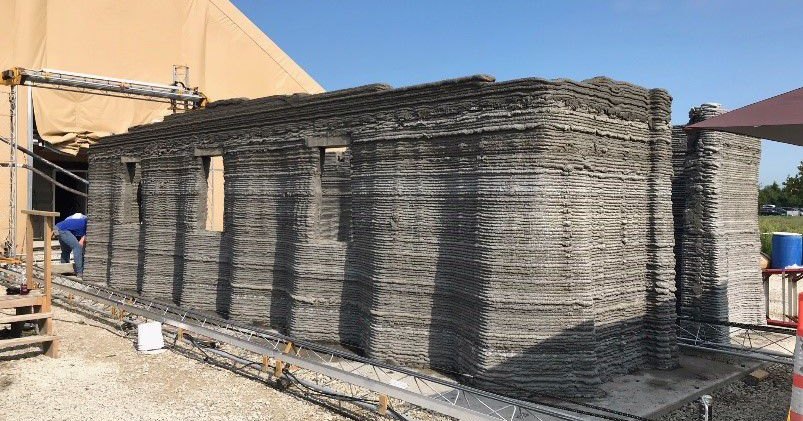 Новые казармы: бетонные бараки, построенные роботами Новые казармы: бетонные бараки, построенные роботами