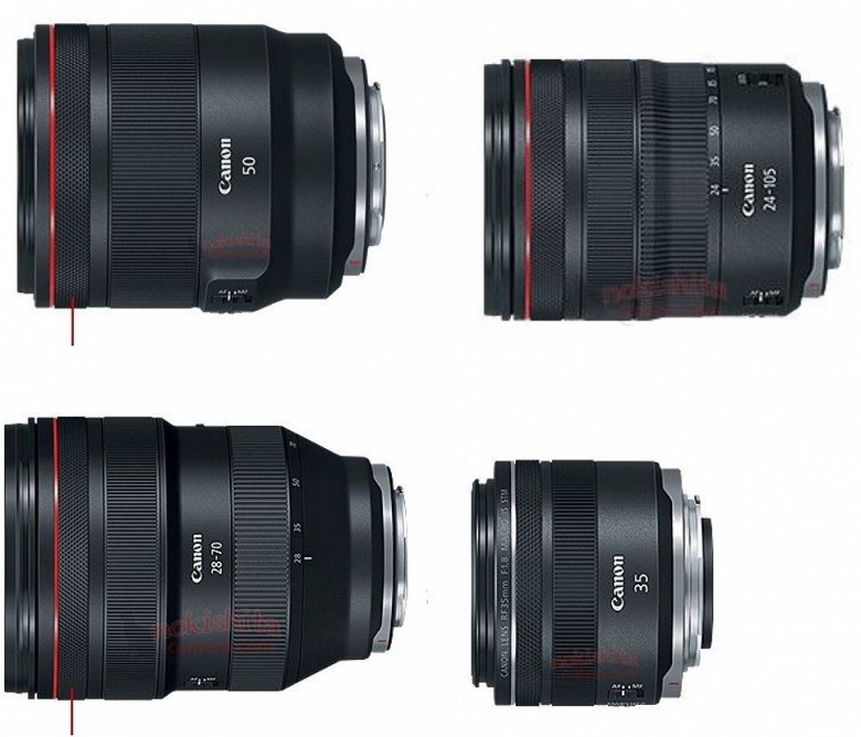 Опубликованы изображения полнокадровой беззеркальной камеры Canon EOS R - 7 Объективы для Canon EOS R