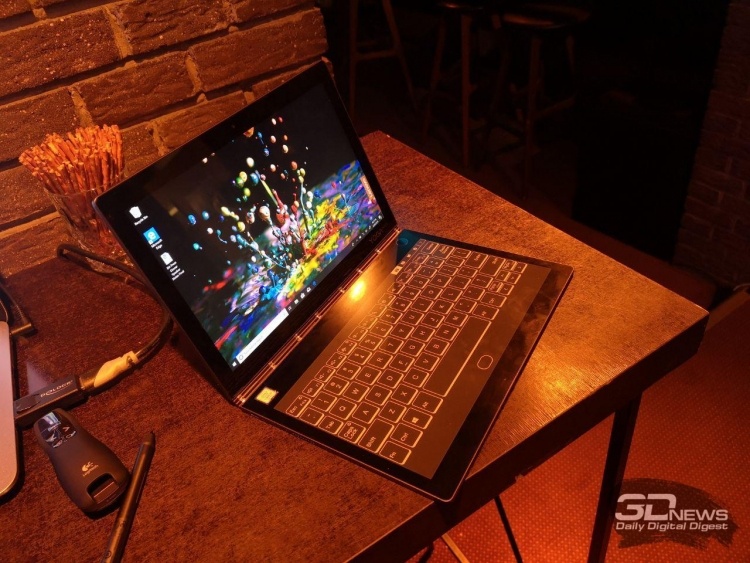 IFA 2018: ноутбук-трансформер Lenovo Yoga Book C930 с E Ink-экраном вместо клавиатуры