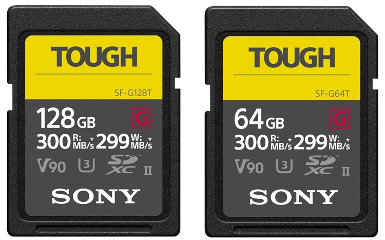 Sony SF-G Series Tough: самые прочные в мире карты памяти SD