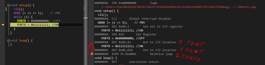 Почему Arduino такая медленная и что с этим можно сделать - 8 Code_asm_1