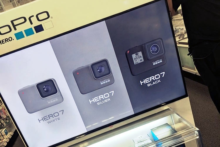 Фотографии камеры GoPro Hero 7 просочились из магазина