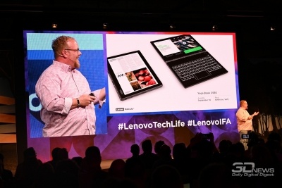 Новая статья: IFA 2018: ноутбук с электронной бумагой, X1 Extreme, меч Кайло Рена и другие новинки Lenovo