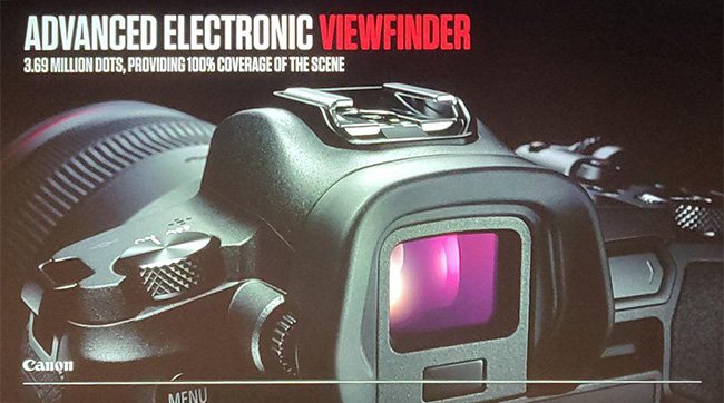 Полнокадровая беззеркальная камера Canon EOS R представлена официально - 4 Canon EOS R