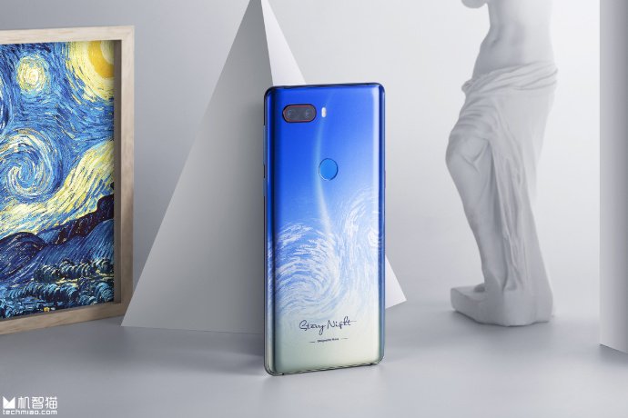 Смартфон, как искусство. Оформление Nubia Z18 Van Gogh Starry Night Collector’s Edition навеяно картиной Ван Гога