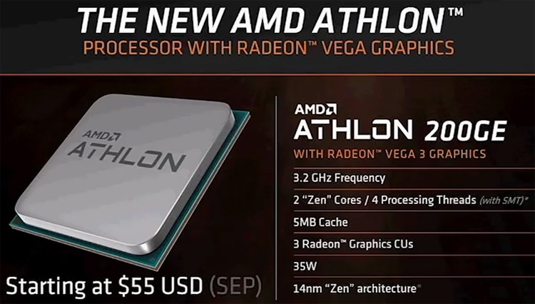 AMD расширяет ассортимент: новинки Athlon, Athlon PRO и Ryzen PRO