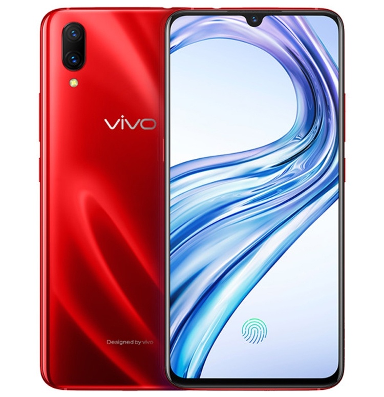 Vivo X23: смартфон с тремя камерами и экранным сканером отпечатков пальцев