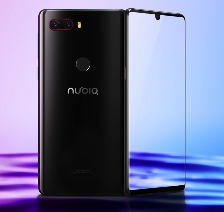 Дебют смартфона ZTE Nubia Z18: безрамочный экран с вырезом и три камеры