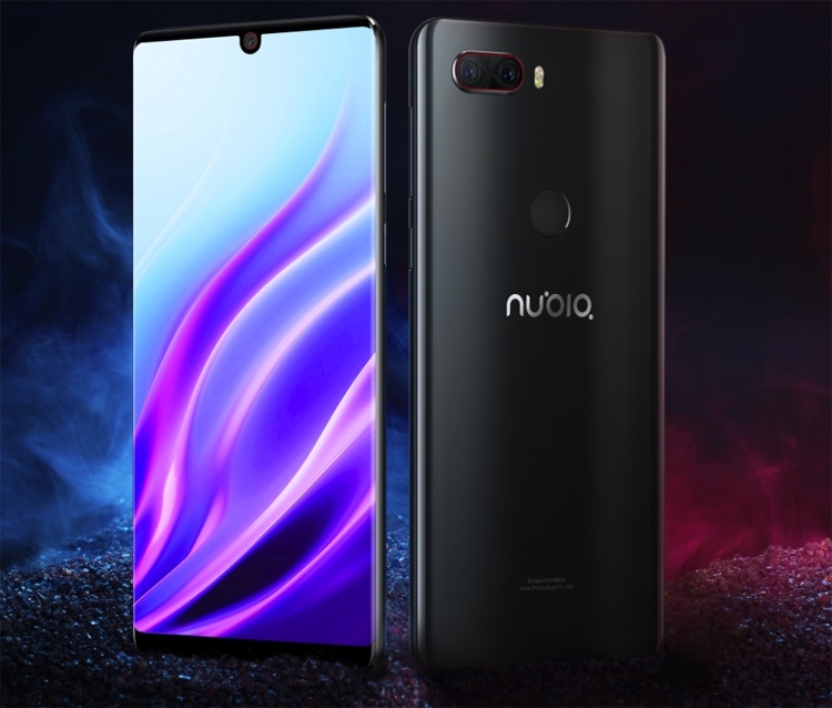 Дебют смартфона ZTE Nubia Z18: безрамочный экран с вырезом и три камеры