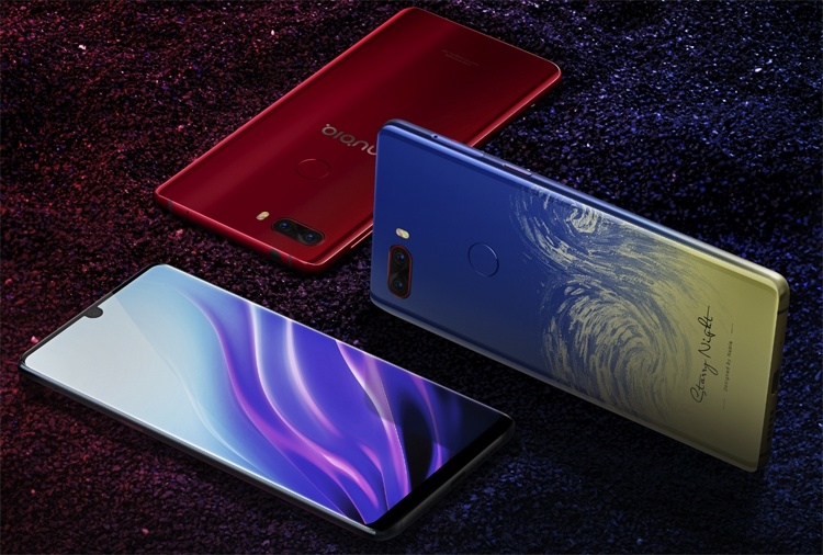 Дебют смартфона ZTE Nubia Z18: безрамочный экран с вырезом и три камеры