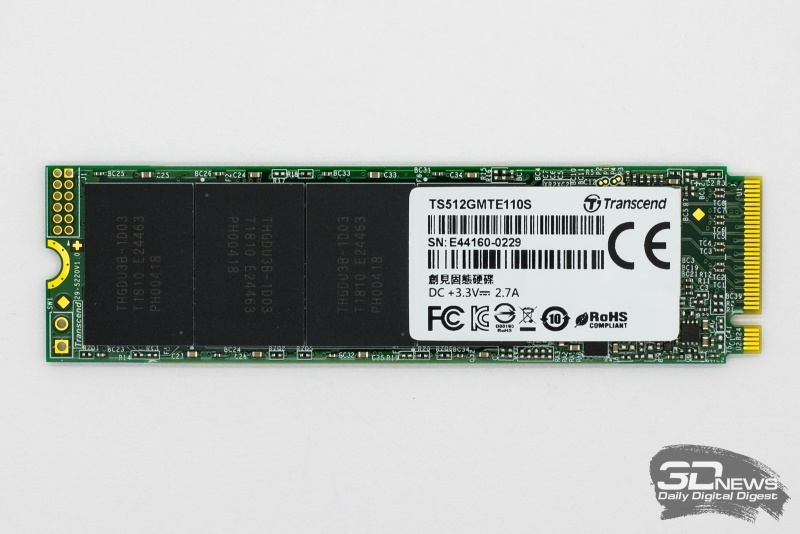 Новая статья: Обзор NVMe-накопителя Transcend SSD 110S: счастливая жизнь без DRAM-буфера возможна