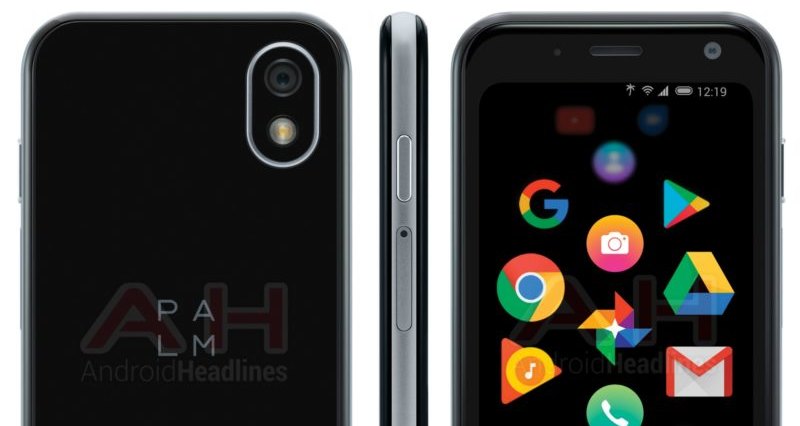 Новый смартфон Palm показали на рендере Новый смартфон Palm показали на рендере