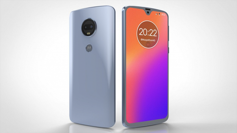 Появились первые изображения и видеоролик смартфона Moto G7