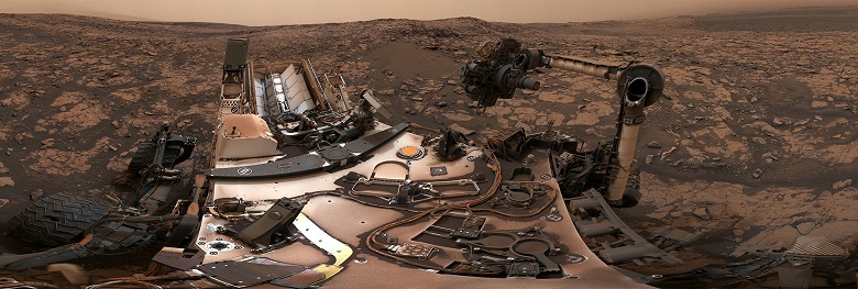 Ровер Curiosity нашёл на Марсе необычно твёрдую породу