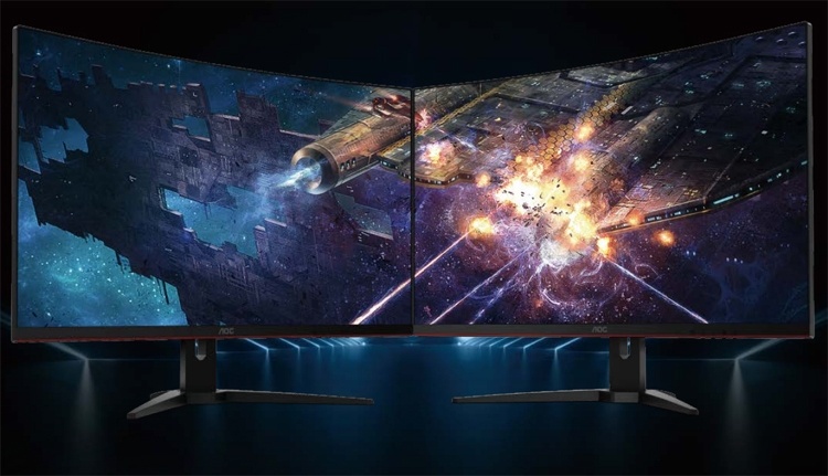 AOC CQ32G1: изогнутый монитор для игровых систем AOC CQ32G1: изогнутый монитор для игровых систем
