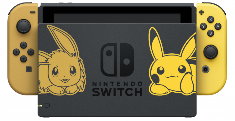 Nintendo представила набор Nintendo Switch в стилистике Pokemon: Let’s Go, Pikachu! и Let’s Go, Eevee!