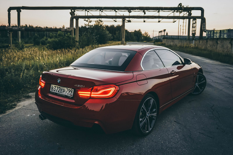 Голова в облаках: тест BMW 430i Cabrio