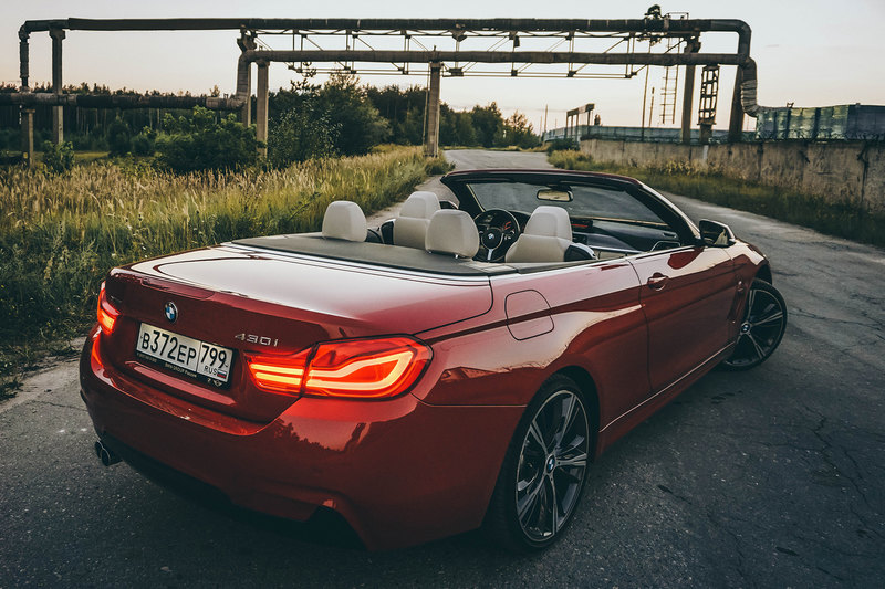 Голова в облаках: тест BMW 430i Cabrio