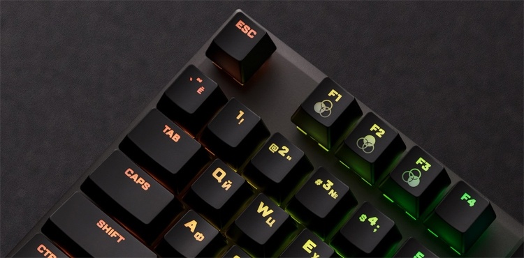 Механическая клавиатура HyperX Alloy FPS RGB стоит 0