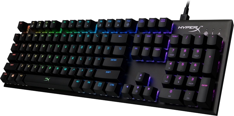 Механическая клавиатура HyperX Alloy FPS RGB стоит $110