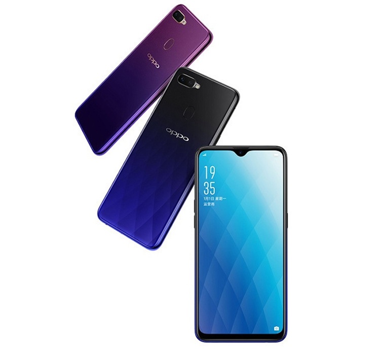 Смартфон OPPO A7X получит экран с вырезом и процессор Helio P60