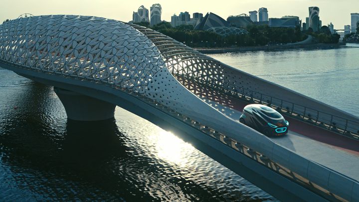 Mercedes-Benz показал электрический беспилотник будущего