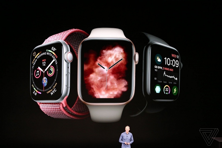 Представлены умные часы Apple Watch Series 4