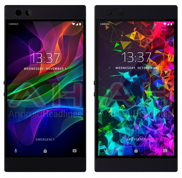Найди 10 отличий. Изображение смартфона Razer Phone 2 указывает на полное отсутствие изменений в дизайне - 1 Найди 10 отличий. Изображение смартфона Razer Phone 2 указывает на полное отсутствие изменений в дизайне