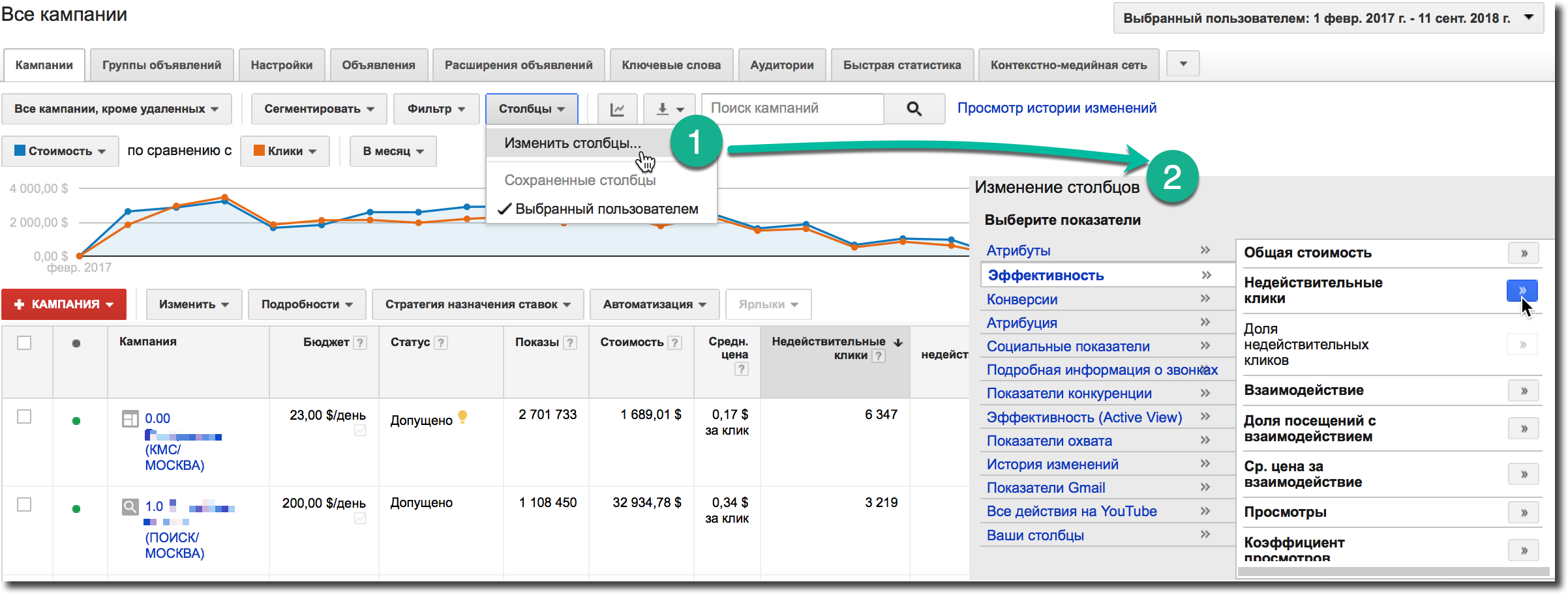 Как победить скликивание в Я. Директ и AdWords на 600 тысяч рублей в месяц - 13