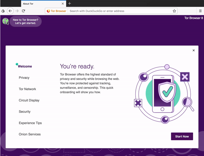 Tor Browser перешел на кодовую базу Firefox Quantum и Photon UI - 1