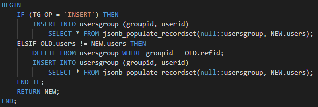 Пример простого версионирования записей PostgreSQL - 7