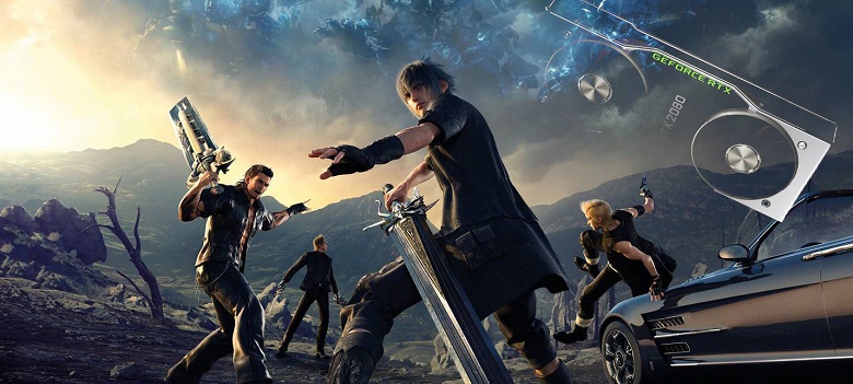 В игре Final Fantasy XV видеокарты GeForce RTX 2080 и RTX 2080 Ti демонстрируют не впечатляющий результат