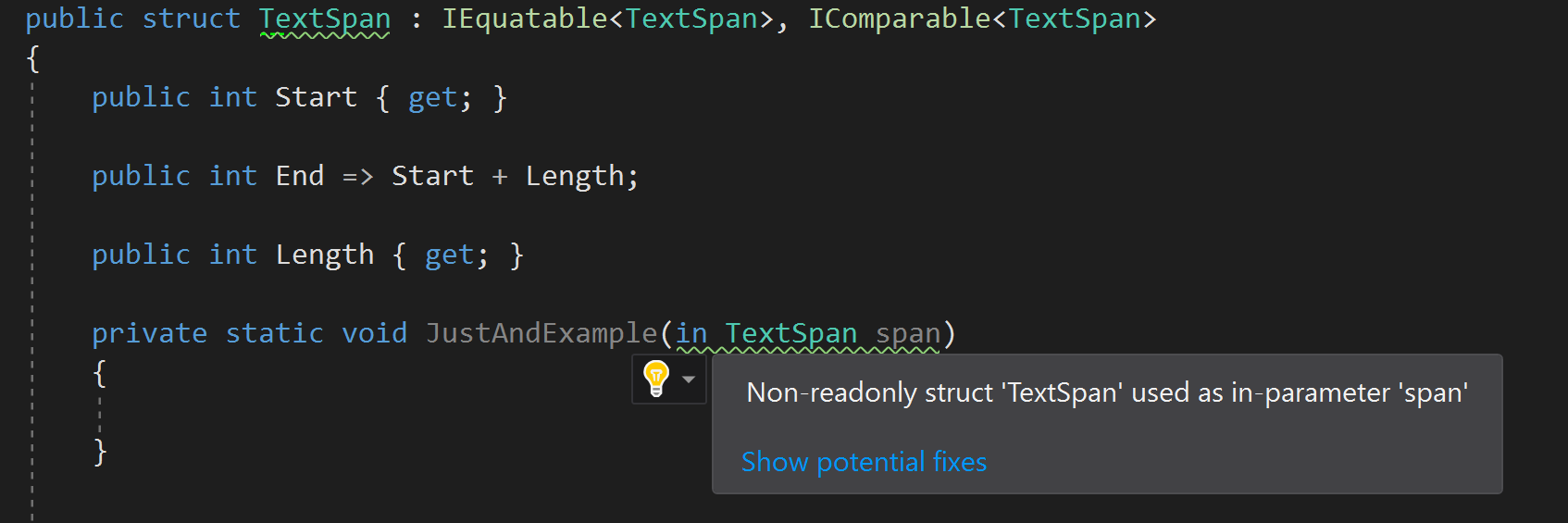 Struct и readonly: как избежать падения производительности - 3 Struct и readonly: как избежать падения производительности - 3