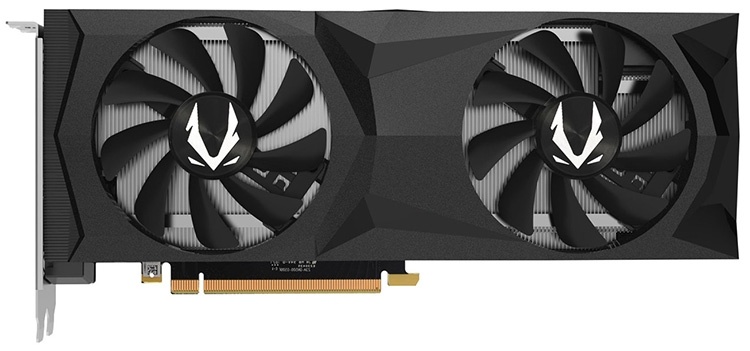 Видеокарта ZOTAC Gaming GeForce RTX 2080 Twin Fan выполнена в строгом стиле