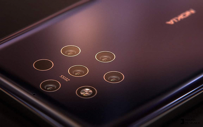 Смартфон Nokia 9 с «пентакамерой» теперь ожидается в феврале