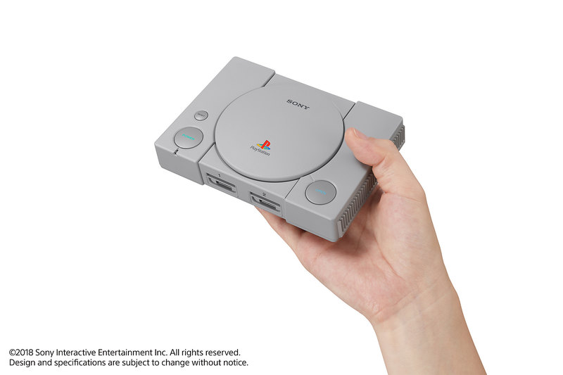 Sony представила PlayStation Classic — мини-версию оригинальной PlayStation