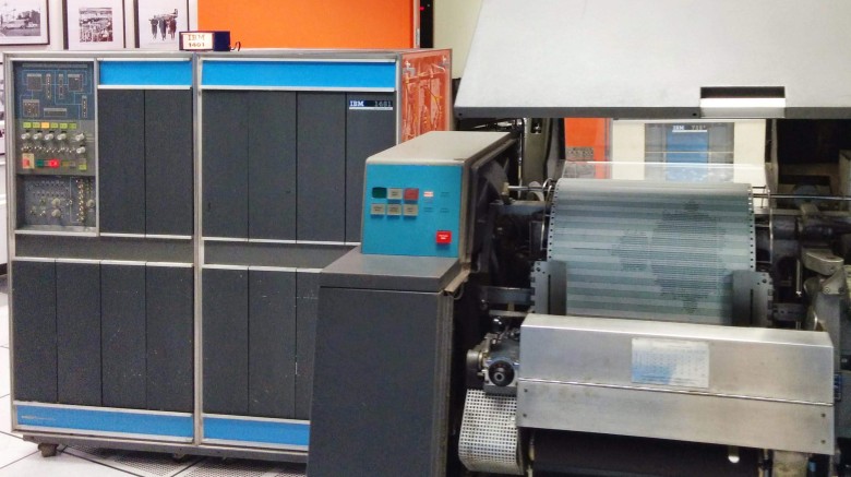 Ремонт принтера от мейнфрейма IBM 1401 эпохи 60-х - 1