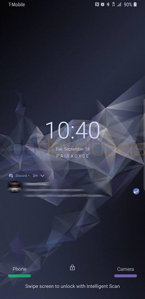 Смартфон Samsung Galaxy S9+ на Android Pie, как это выглядит