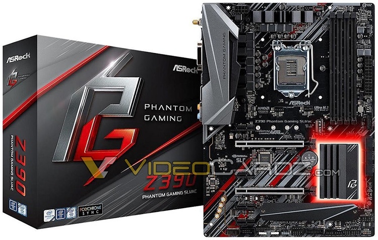 Серия плат ASRock Z390: Taichi, Phantom Gaming, Extreme и другие