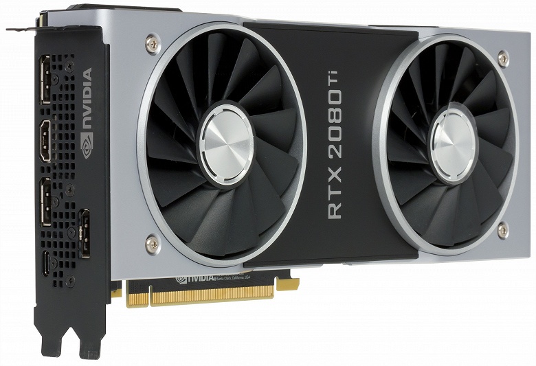 В среднем по итогам 25 различных обзоров видеокарта GeForce RTX 2080 Ti обходит GTX 1080 Ti на 30-35% - 1 В среднем по итогам 25 различных обзоров видеокарта GeForce RTX 2080 Ti обходит GTX 1080 Ti на 30-35%