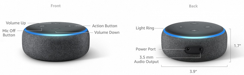 Amazon обновила умные колонки Echo Plus и Echo Dot - 2 Amazon Echo Dot