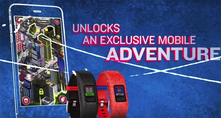 Garmin и Marvel создали детский фитнес-трекер в стиле «человека-паука»