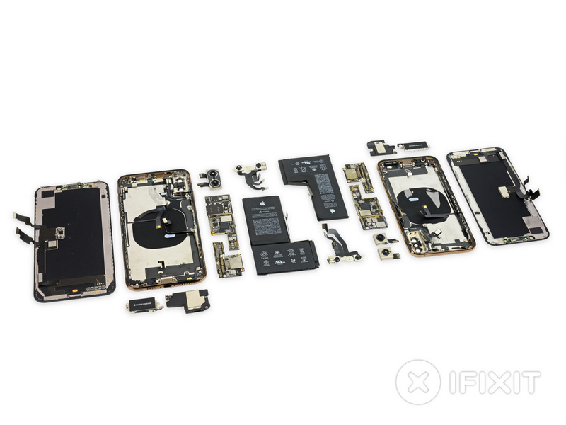 iFixit разобрали iPhone XS и XS Max