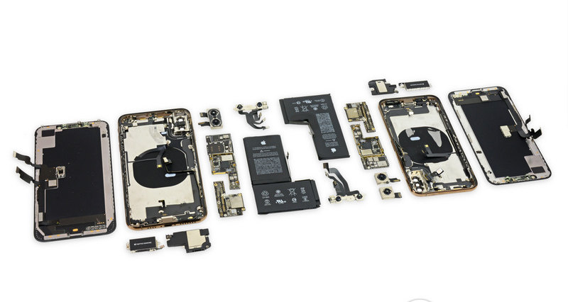 iFixit разобрали iPhone XS и XS Max