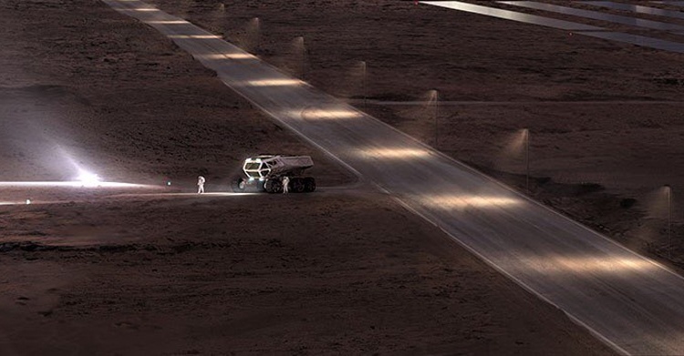 Фото дня: марсианская база SpaceX Фото дня: марсианская база SpaceX