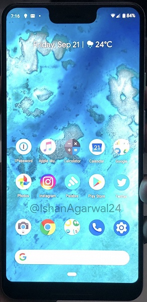 Фотогалерея дня: белый смартфон Pixel 3 XL с мятно-зеленой кнопкой включения - 2 Фотогалерея дня: белый смартфон Pixel 3 XL с мятно-зеленой кнопкой включения