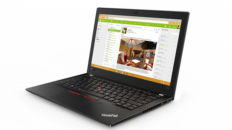 Ноутбук Lenovo ThinkPad A285 на базе APU AMD Ryzen Mobile поступил в продажу - 1 Lenovo ThinkPad A285