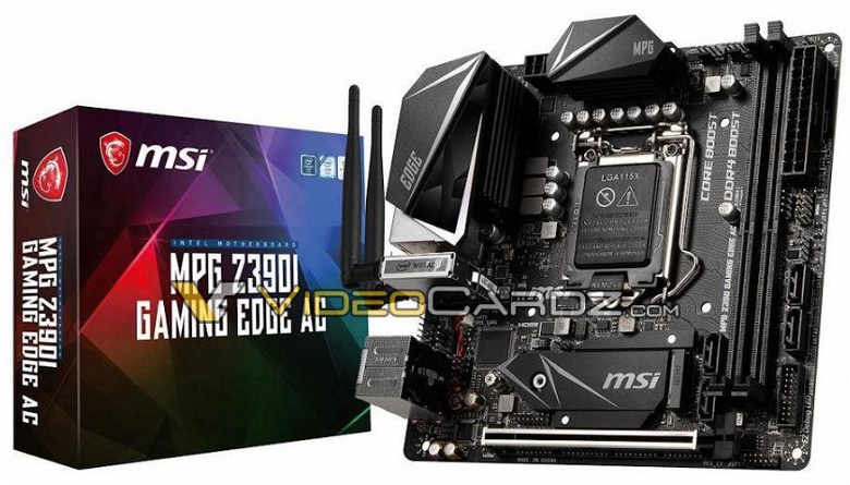 Опубликованы изображения 26 моделей системных плат ASRock, MSI и Asus, построенных на чипсете Intel Z390 - 23 Опубликованы изображения 26 моделей системных плат ASRock, MSI и Asus, построенных на чипсете Intel Z390