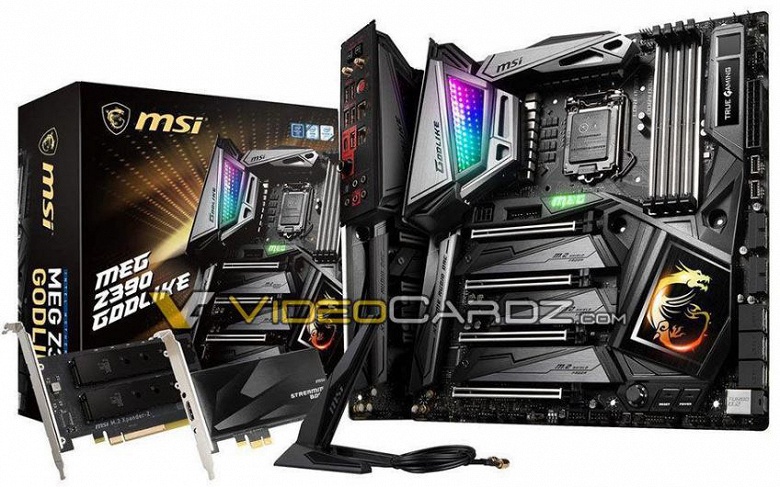 Опубликованы изображения 26 моделей системных плат ASRock, MSI и Asus, построенных на чипсете Intel Z390 - 25 Опубликованы изображения 26 моделей системных плат ASRock, MSI и Asus, построенных на чипсете Intel Z390