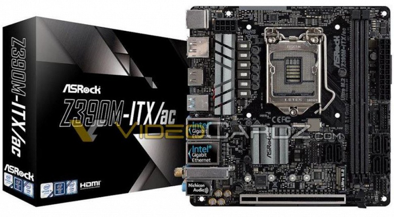 Опубликованы изображения 26 моделей системных плат ASRock, MSI и Asus, построенных на чипсете Intel Z390 - 1 Опубликованы изображения 26 моделей системных плат ASRock, MSI и Asus, построенных на чипсете Intel Z390